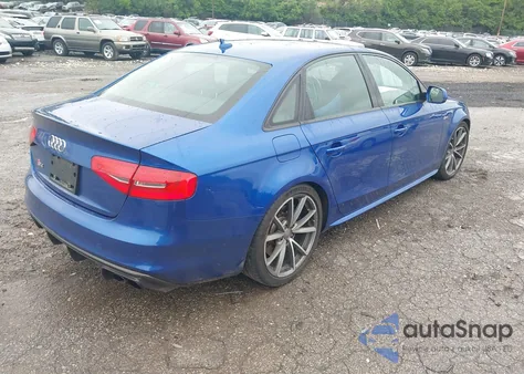 2015 Audi S4 3.0T Premium Plus from USA, damaged, VIN WAUBGAFL9FA030335